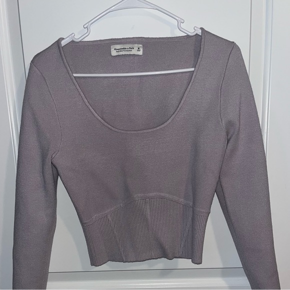 Abercrombie&Fitch long sleeve corset sweater - Picture 4 of 6